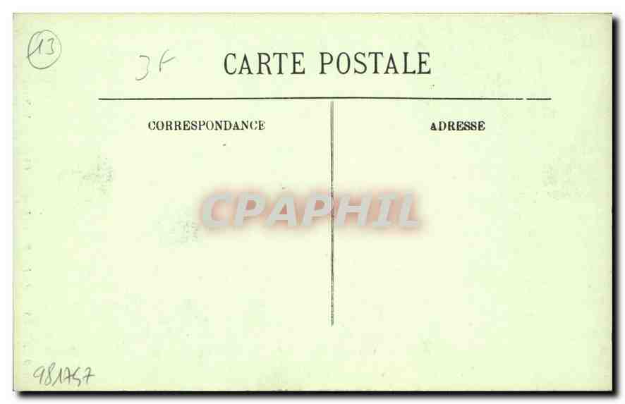 CPA Arles Cloitre St Trophime Chapiteau XII siecle  — Verso