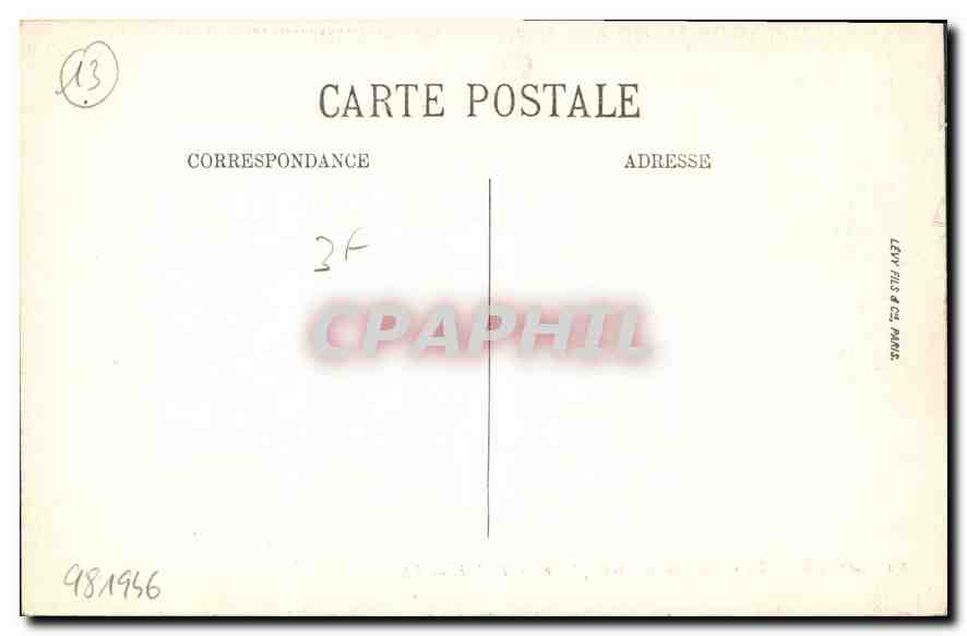 CPA Arles la Cathedrale Saint Trophime Portail  — Rückseite