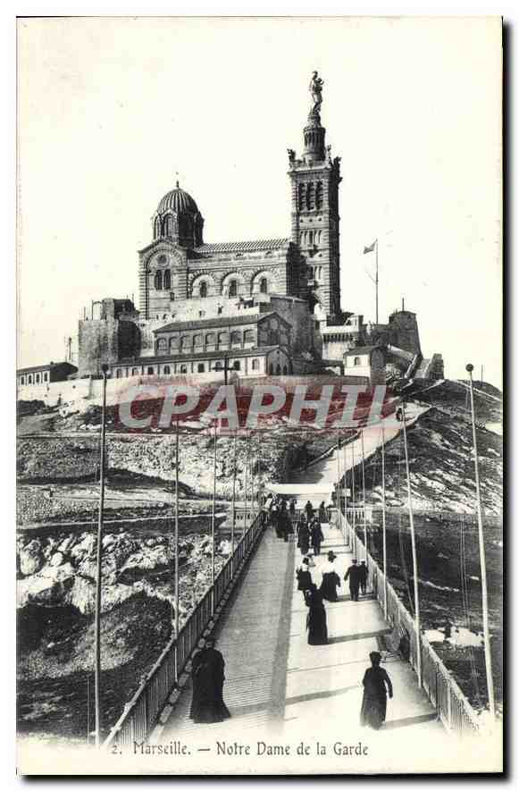 CPA Marseille Notre Dame de la Garde 