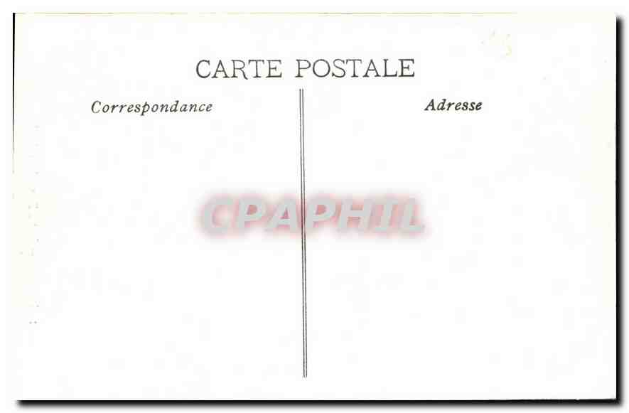 CPA Marseille Notre Dame de la Garde  — Rückseite