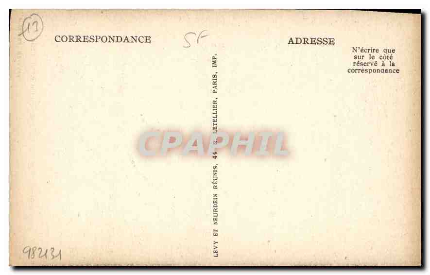 CPA Aix en Provence Hotel de Forbin XVII siecle  — Verso