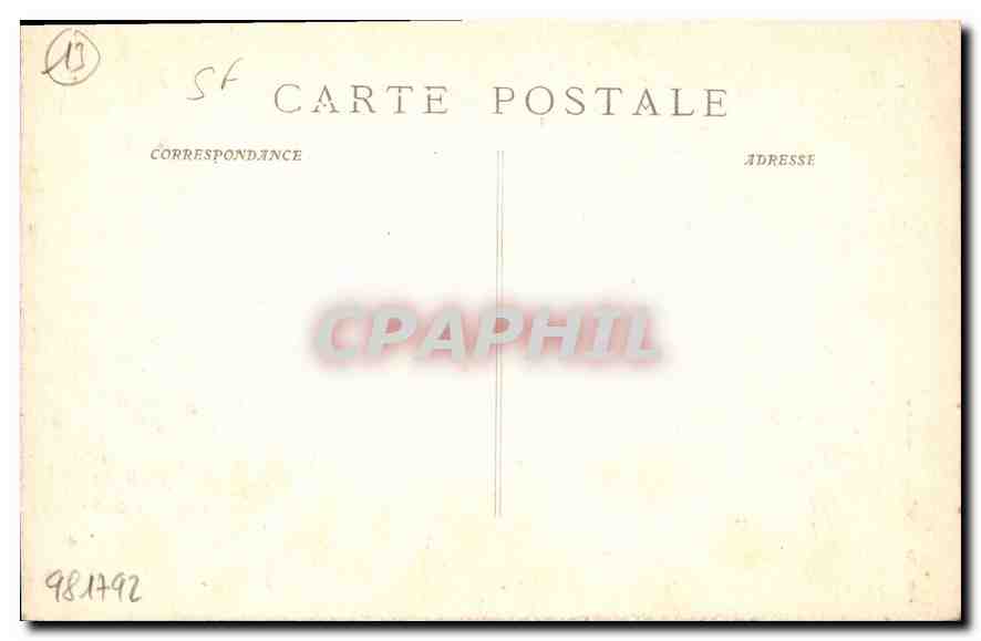 CPA Saint Victor le Siege de St Lazare  — Verso