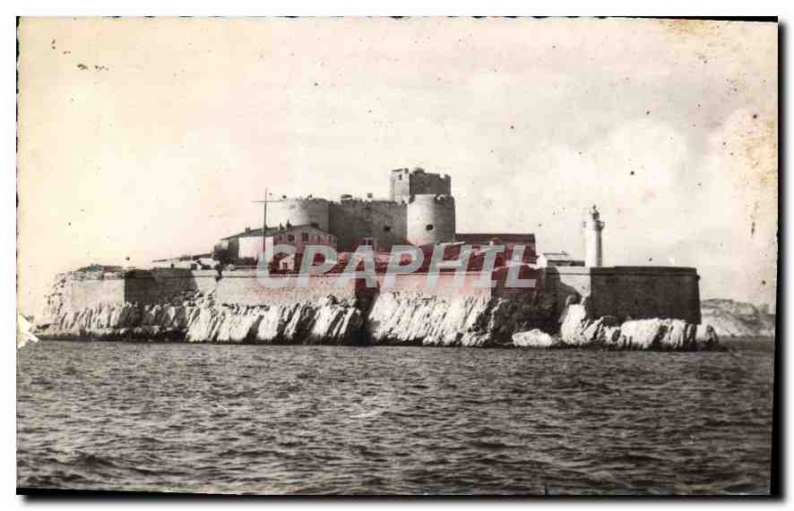 Le Château d'If — île fortifiée avec phare — Éditions de la Libération, Marseille