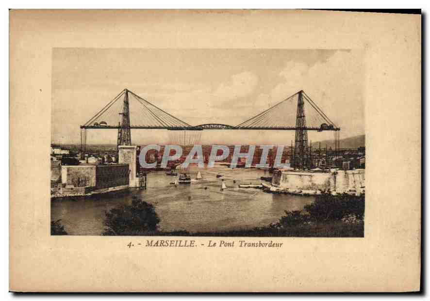 CPA Marseille le Pont Transbordeur 