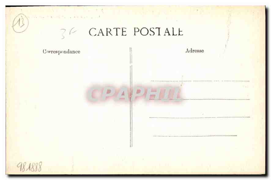 Arles — Cloître Saint-Trophime — Chapiteau du XIIe siècle — La Nativité — Verso