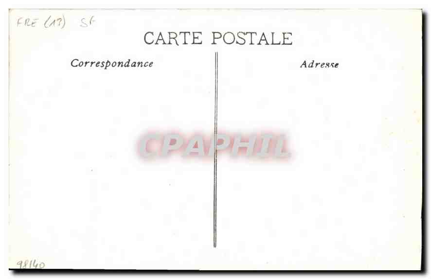 CPA Marseille Ascenseurs de N D de la Garde  — Rückseite