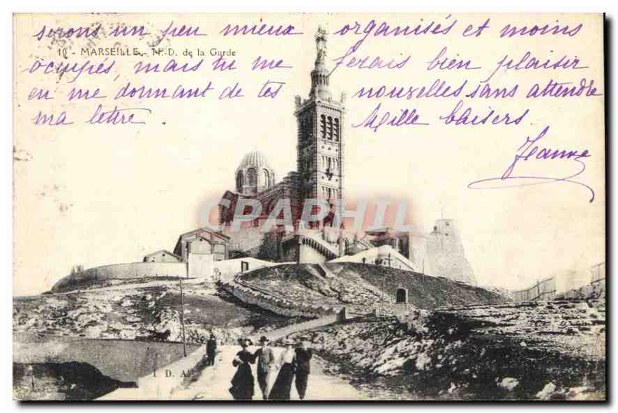 CPA Marseille N D de la Garde 