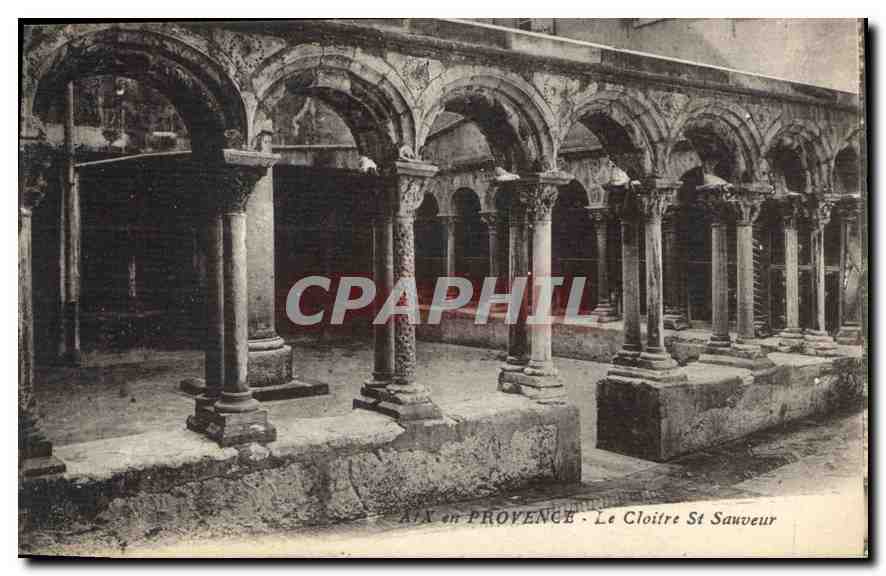 Aix-en-Provence - Le Cloître Saint Sauveur — CPA n°781776, éditeur non identifié