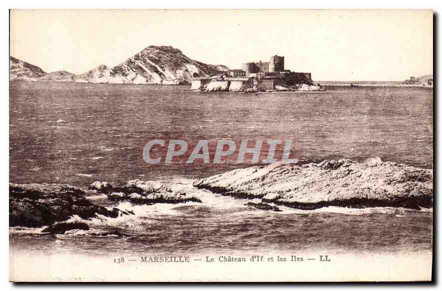 CPA Marseille le Chateau d'If et les Iles 