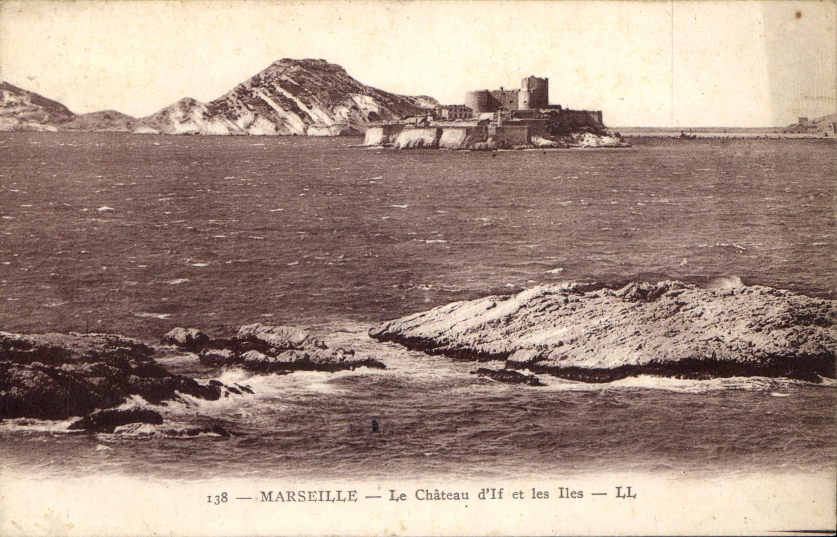CPA Marseille le Chateau d'If et les Iles 