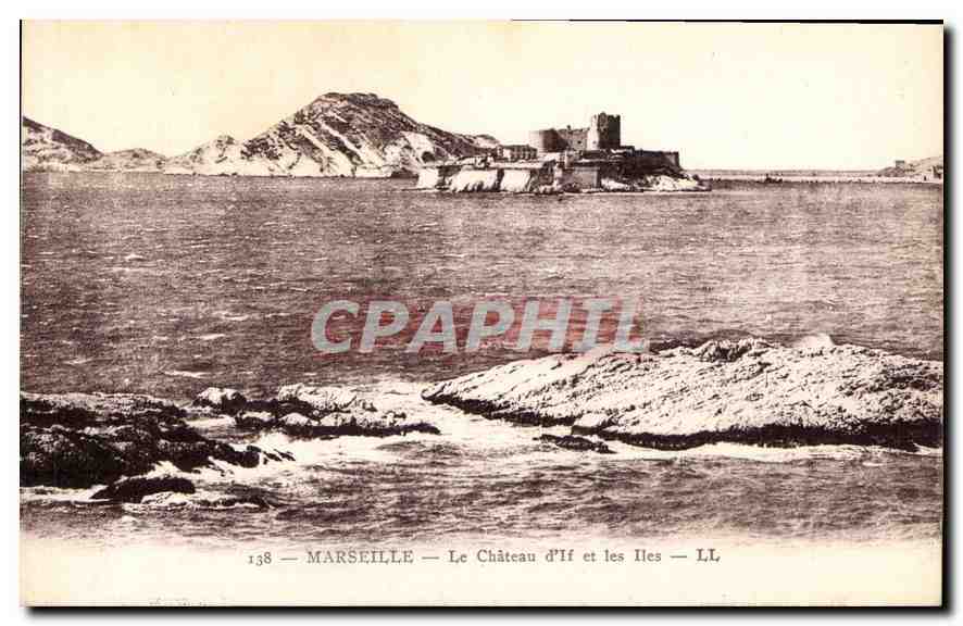 CPA Marseille le Chateau d'If et les Iles 