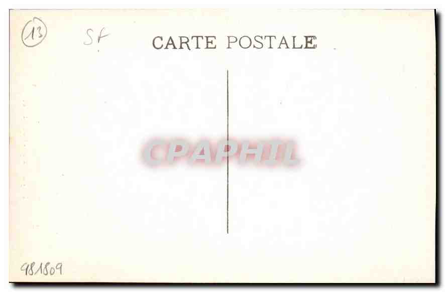 CPA Saint Victor Autel et Croix de St Andre Ancienne entree  — Verso