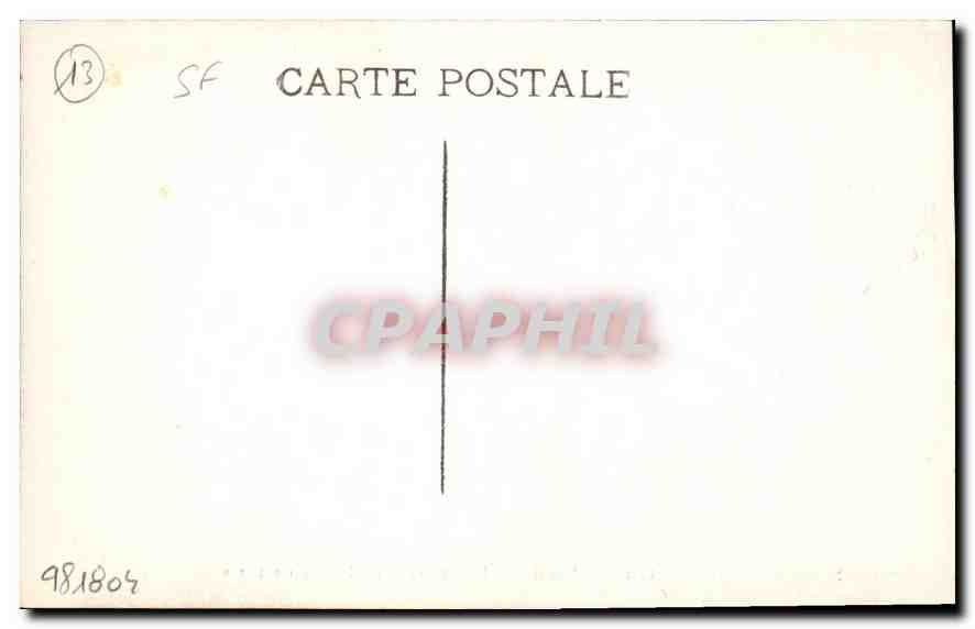CPA Saint Victor Catacombes de St Lazare et Ste Madeleine 1er siecle  — Verso