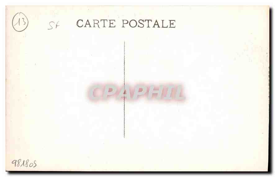 CPA Saint Victor le siege de St Lazare 1er siecle  — Verso