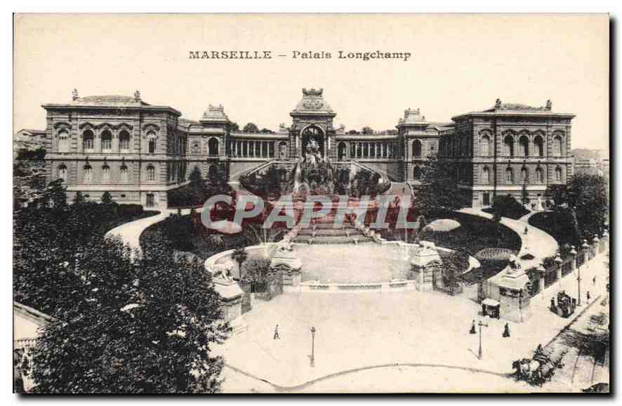 CPA Marseille Palais Longchamp 