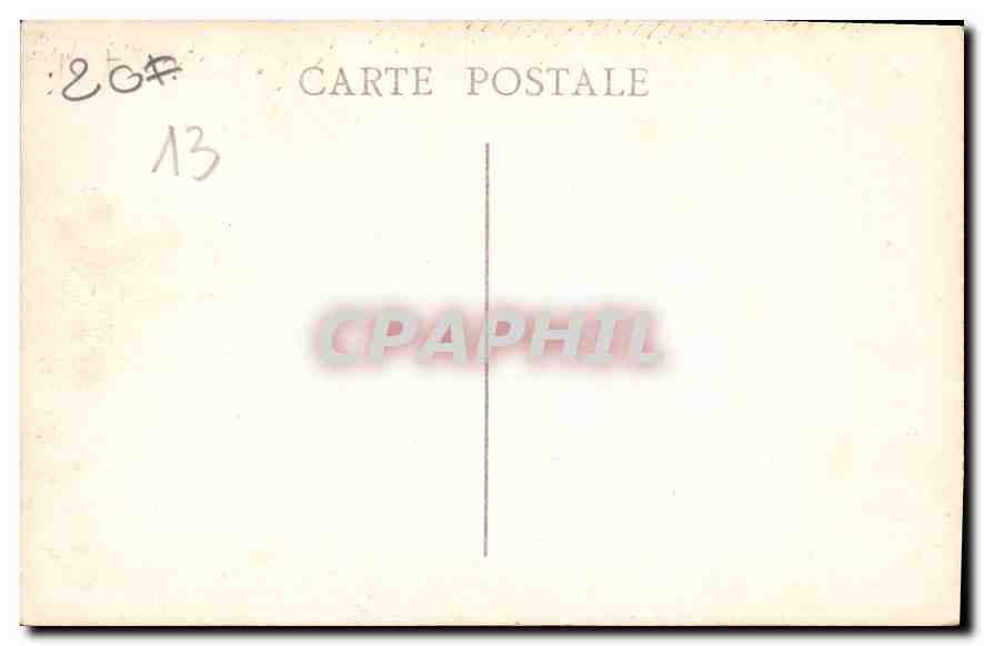CPA Marseille Ascenseurs de N D de la Garde  — Rückseite