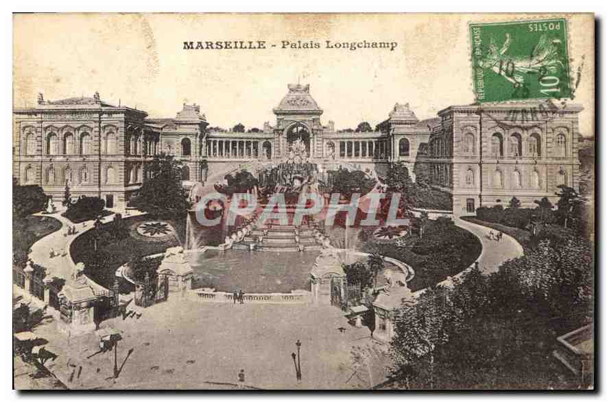CPA Marseille Palais Longchamp 