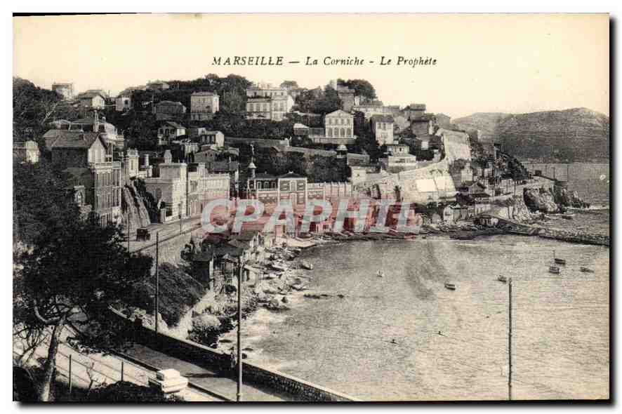 CPA Marseille la Corniche le Prophete 