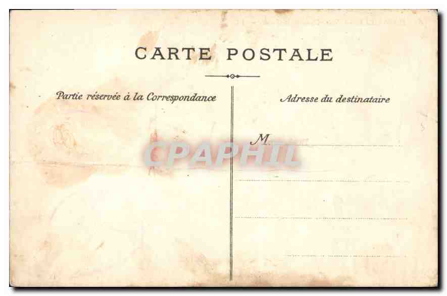 CPA Marseille Notre Dame de la Garde  — Verso