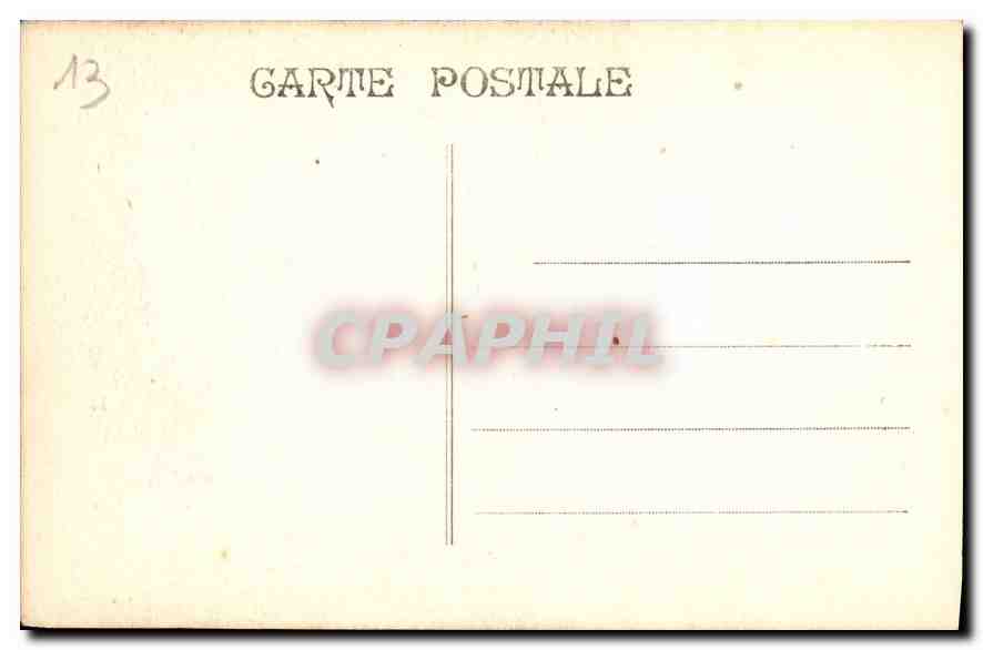 CPA Marseille Ascenseurs de N D de la Garde  — Rückseite