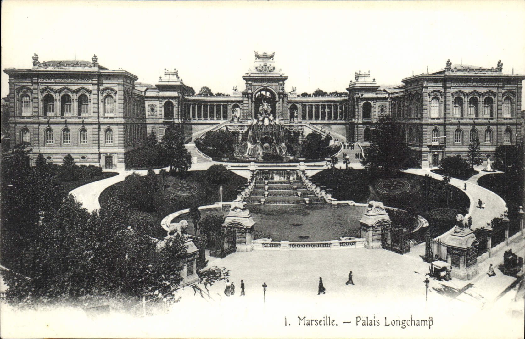 CPA Marseille Palais Longchamp 