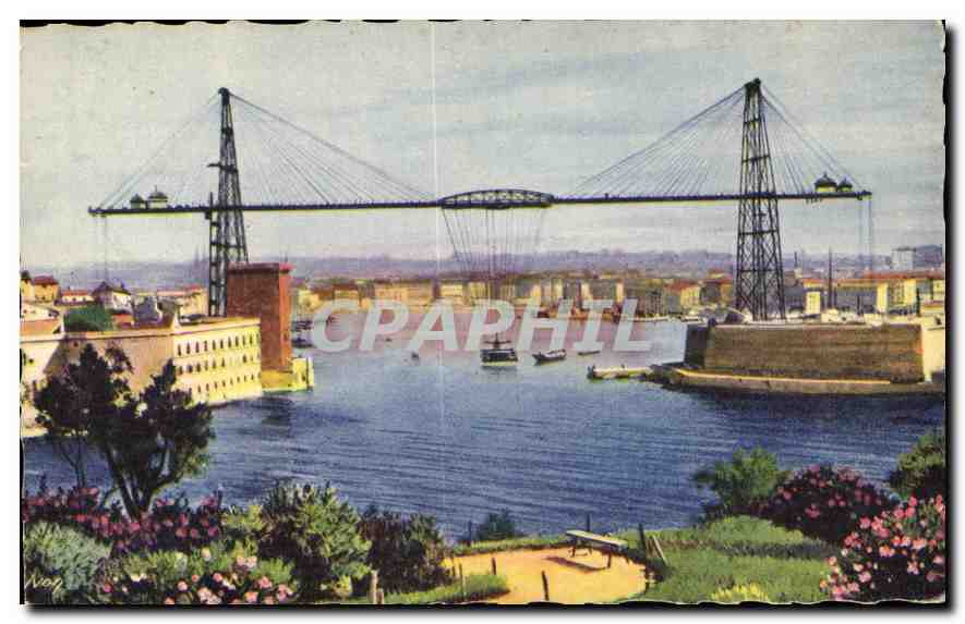 CPA Marseille Bouches du Rhone le Pont Transbordeur 