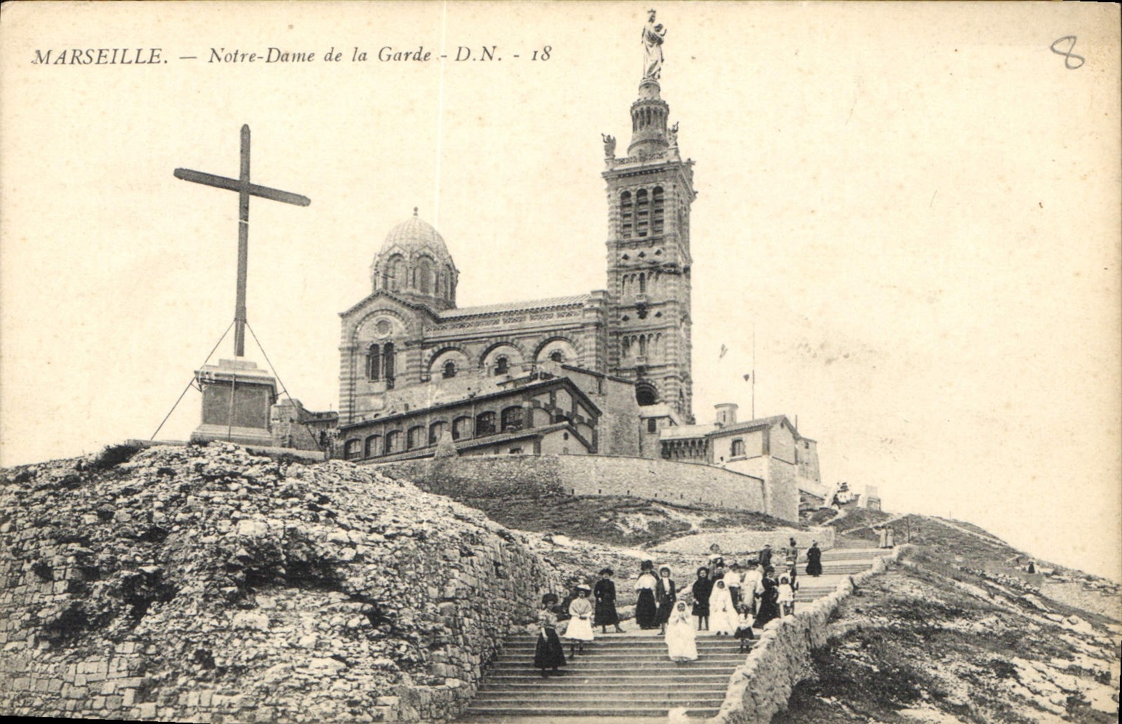 MARSEILLE — Notre-Dame de la Garde — D.N. - 18