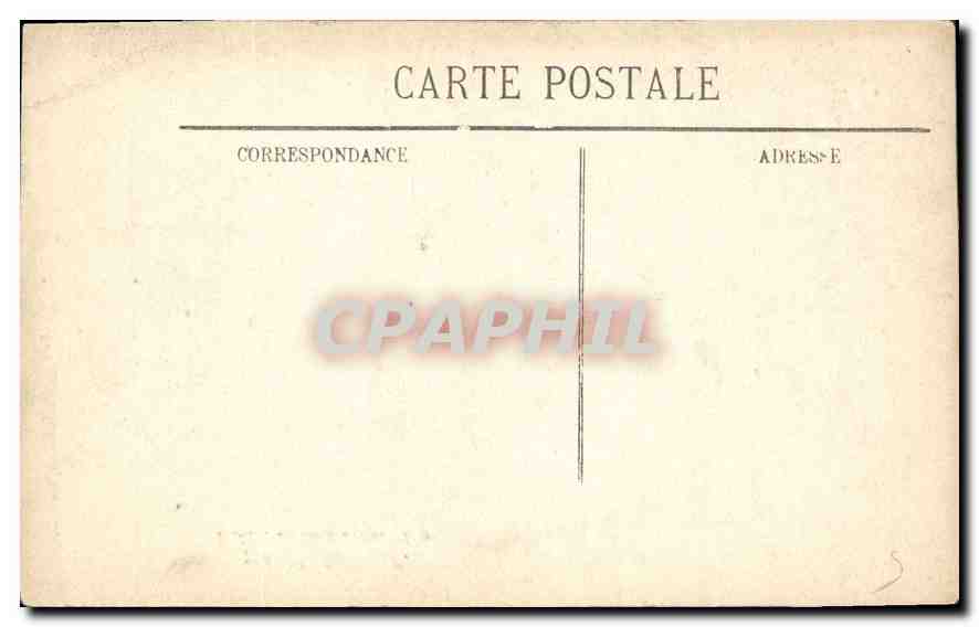 CPA Marseille N D de la Garde  — Rückseite