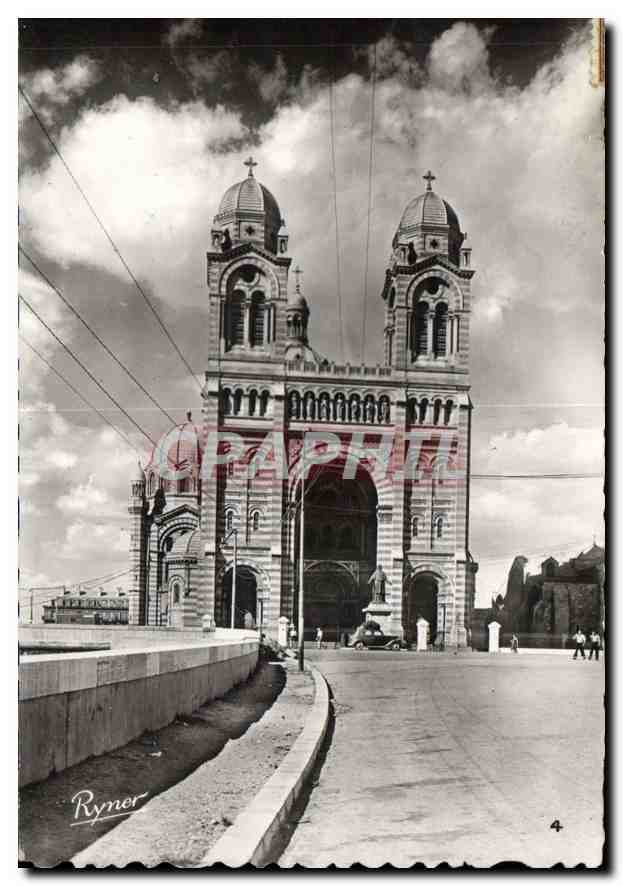 CPA Marseille la Cathedrale 