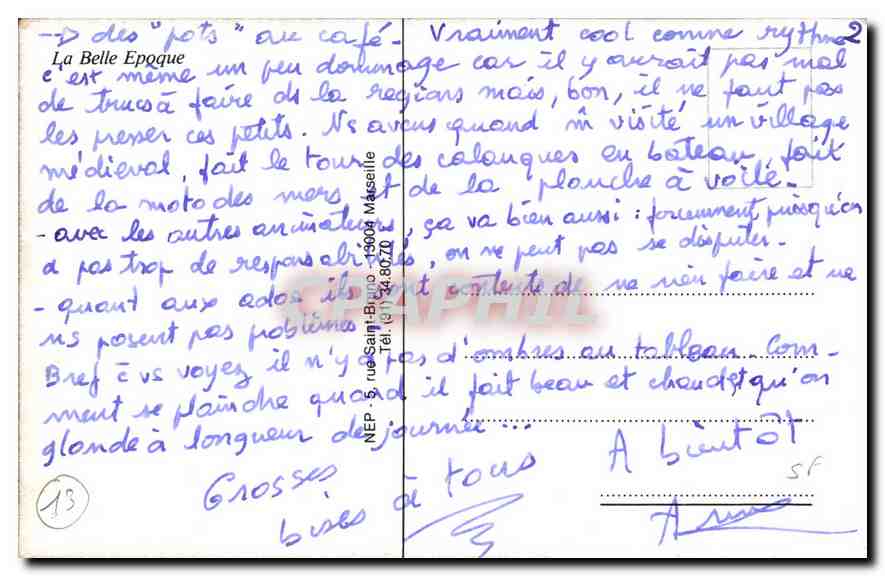 En Provence — Lou Brande — Le Rondeau — Verso