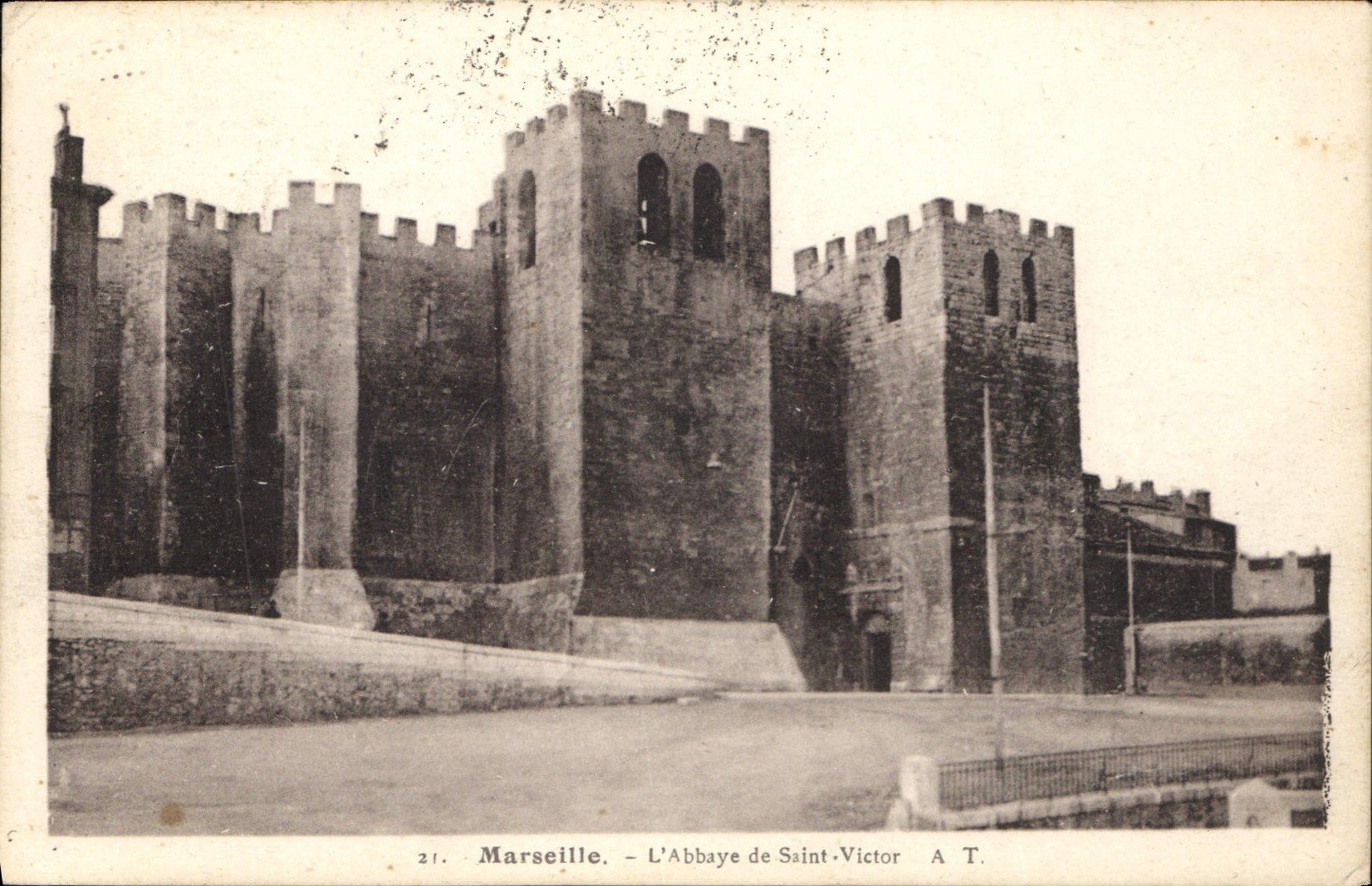 CPA Marseille l'Abbaye de Saint Victoir 