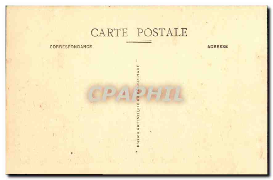 CPA St Michel de Frigolet B du Rh Arrivee a l'Abbaye  — Verso