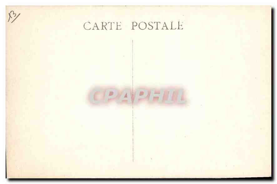CPA Marseille Eglise St Vincent de Paul et le Monument des Mobiles  — Rückseite