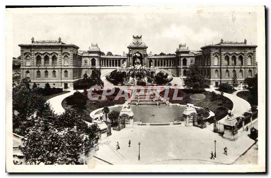 CPA Marseille le Palais Longchamp Esperandieu arch 