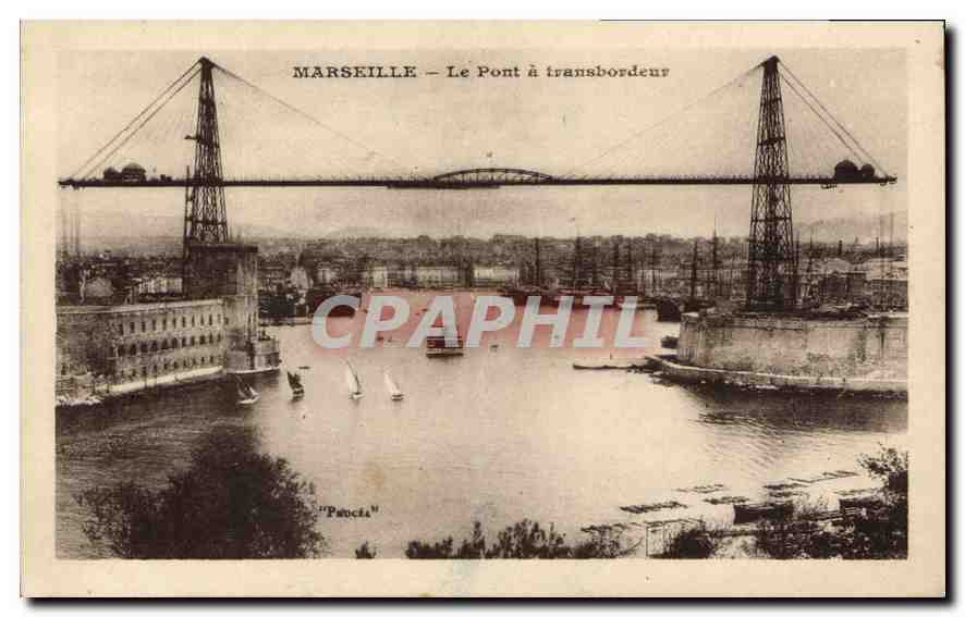 CPA Marseille le Pont a Transbordeur 