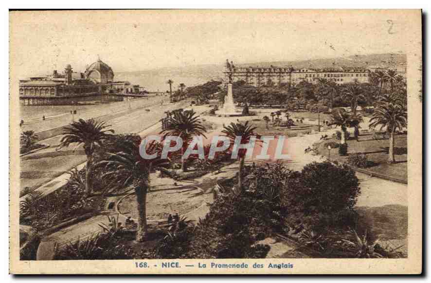 CPA Nice la Promenade des Anglais 