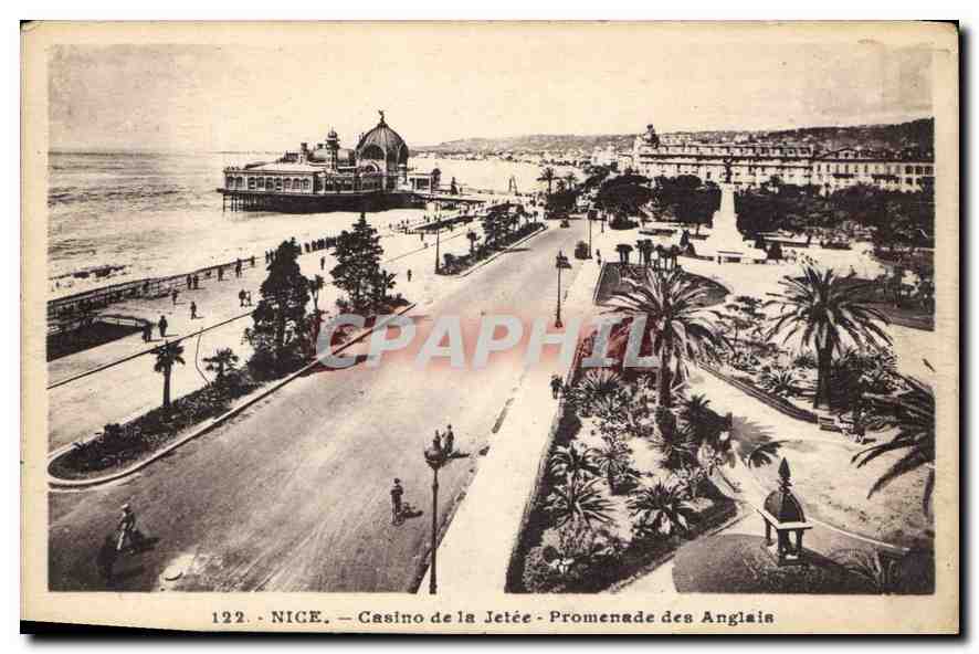 CPA Nice Casino de la Jetee Promenade des Anglais 