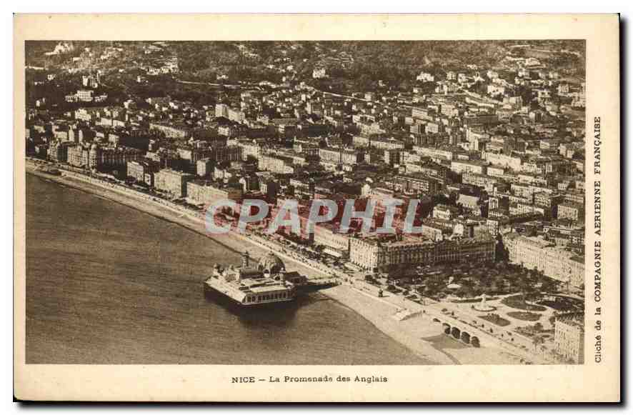 CPA Nice la Promenade des Anglais 