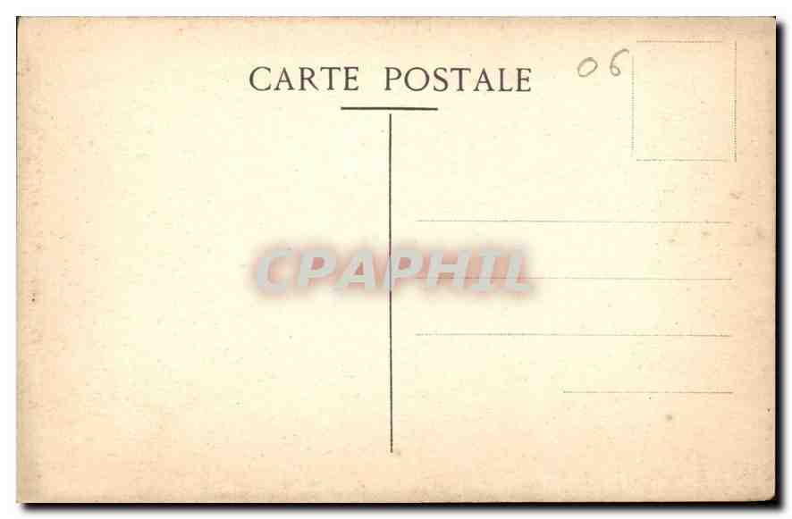 CPA Nice la Promenade des Anglais  — Rückseite