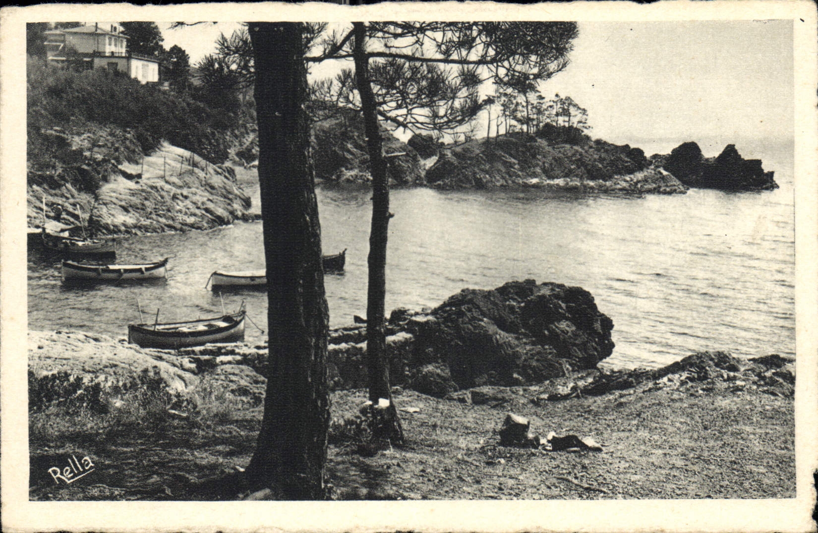 CPA La Corniche d'Or Miramar d'Esterel Plage de la Figueirette 