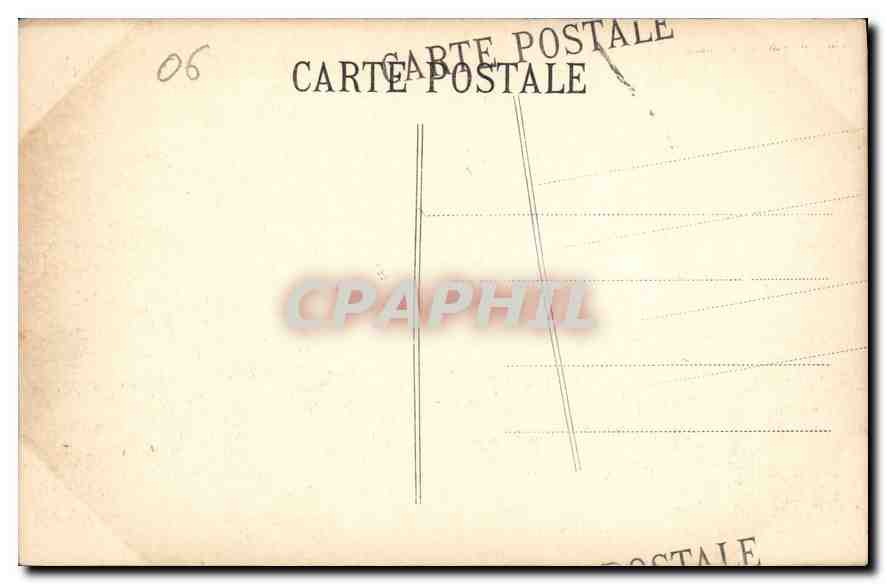 CPA Monte Carlo le Casino et les Terrasses  — Rückseite