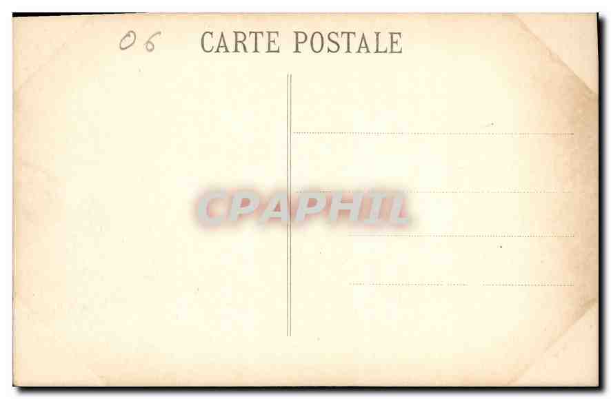 CPA Monte Carlo Echappee vers Roquebrune  — Rückseite