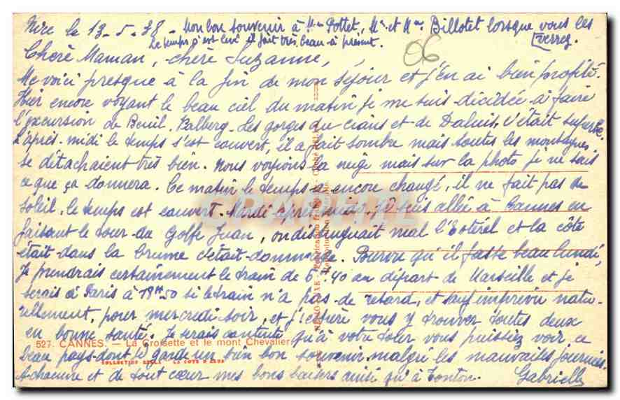 Cannes — La Croisette et le mont Chevalier — Rella — Reverso