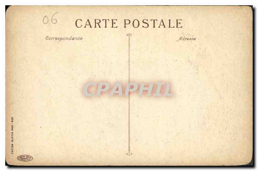 CPA Cannes vue generale le Cours  — Verso