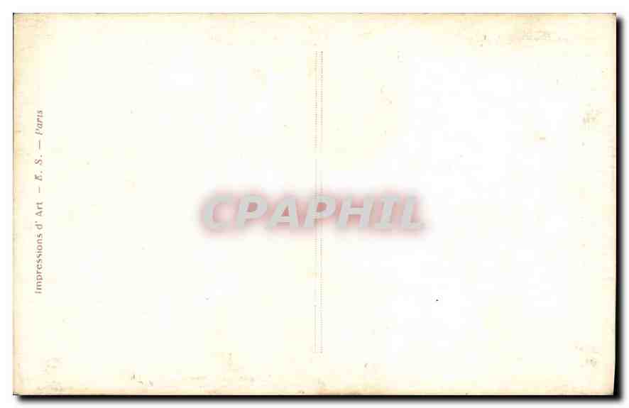 CPA Dans les Ruines du Temple  — Back
