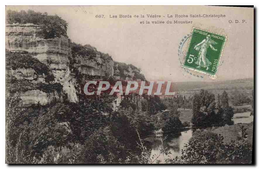The Banks of the Végère - La Roche Saint-Christophe and the Moustier Valley — O.D.P. n° 667