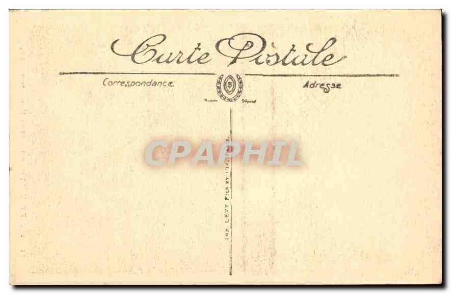 CPA Saint Sauveur le Pont Napoleon  — Verso
