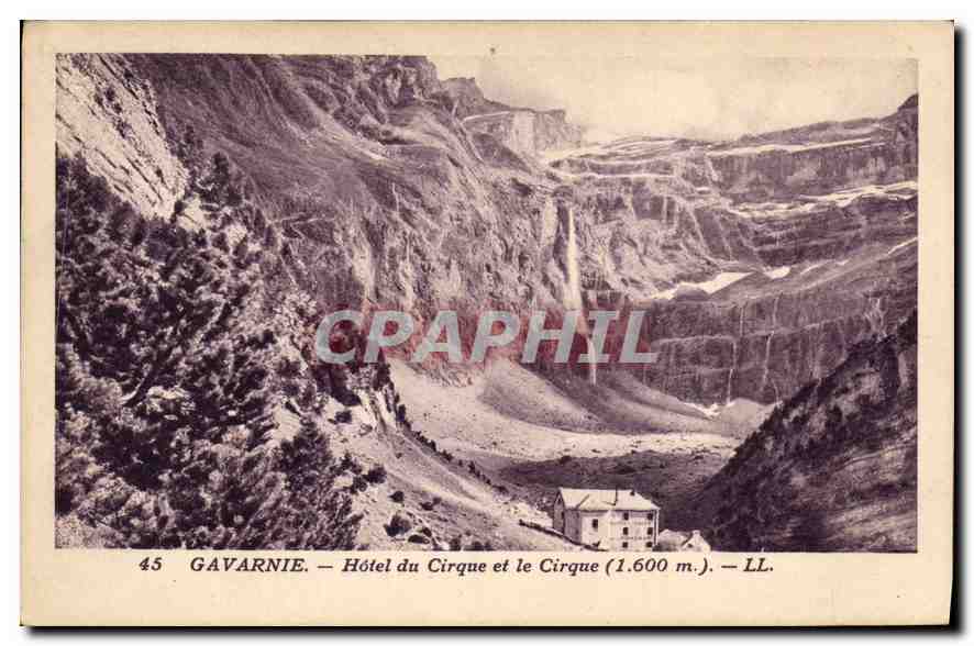 CPA Gavarnie Hotel du Cirque et le Cirque 