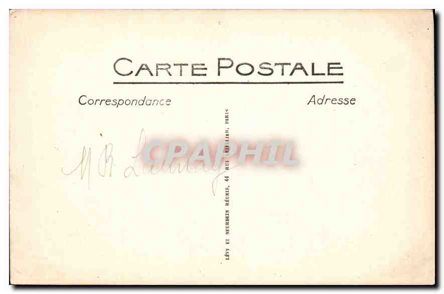 CPA Gavarnie Hotel du Cirque et le Cirque  — Verso