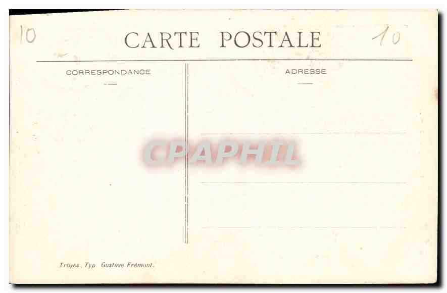 Cathédrale de Troyes — Souvenir des fêtes de Jeanne d'Arc — Phot. O. B. — Reverso